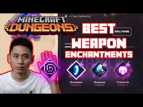 DcSK - Best DPS Weapon Enchantments Ranking From Worst To Best - Minecraft Dungeons