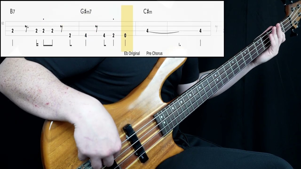 Enjambre - Impacto (Bass Cover) (Play Along Tabs In Video)