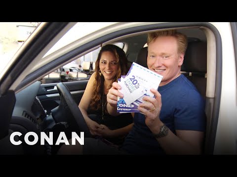 Conan Helps His Assistant Buy A New Car  - CONAN on TBS