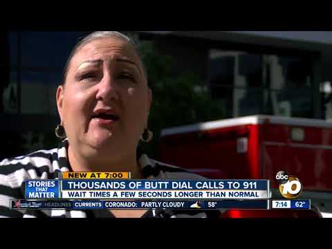 Thousands of butt dial calls to 911