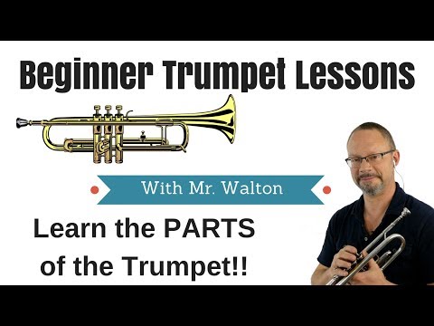 Lekcja gry na trąbce dla początkujących 2 – części trąbki