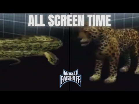 Animal Face-Off [2004] | All Virtual Anaconda and Jaguar Screen Time