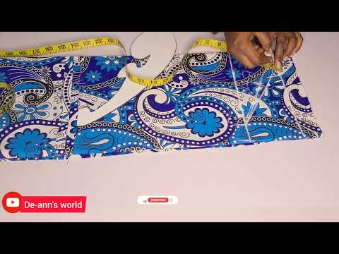 how to perfectly draft and cut a sleeve #sleeve