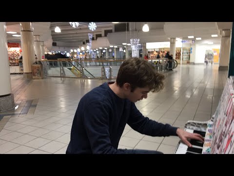 Playing BITCH LASAGNA in a mall until someone asks me to stop in order to save PewDiePie