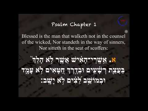 Tehillim Perek Aleph - Meditation תהילים א