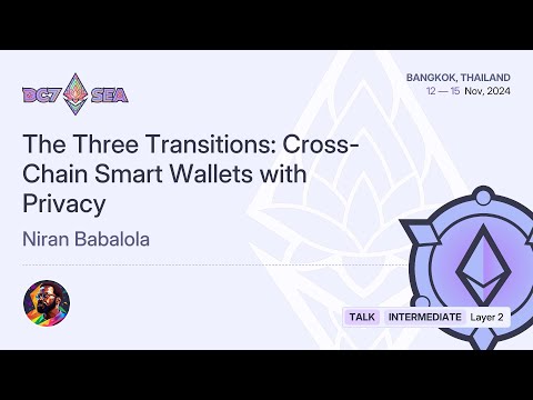 The Three Transitions: Cross-Chain Smart Wallets with Privacy preview