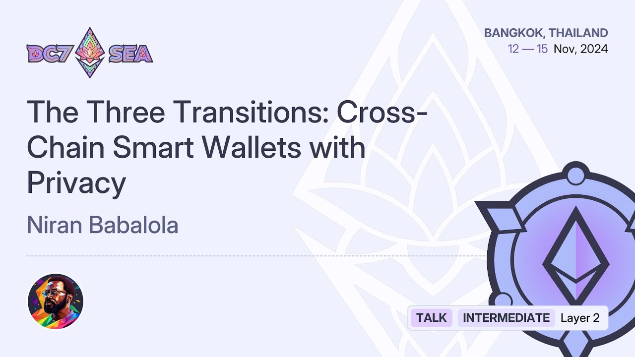 The Three Transitions: Cross-Chain Smart Wallets with Privacy preview