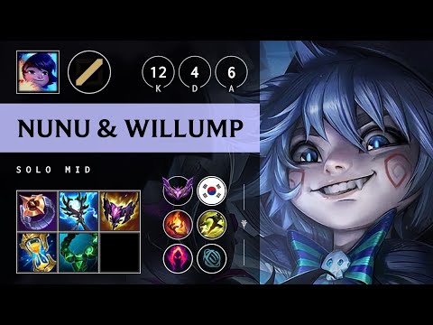 Nunu & Willump Mid vs Yone - KR Master Patch 25.20