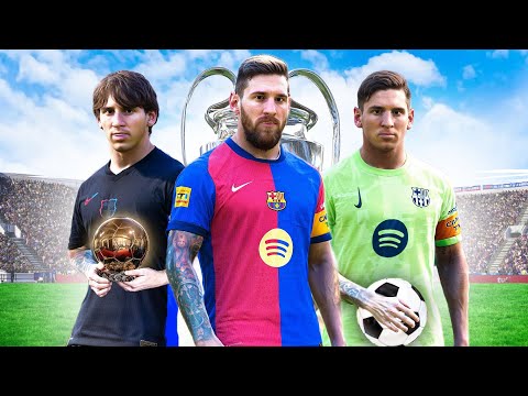 I put the BEST PRIMES! of MESSI in the Current BARCA And this happened..