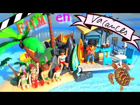 [ FILM PLAYMOBIL ] vacances sur une ÎLE paradisiaque !