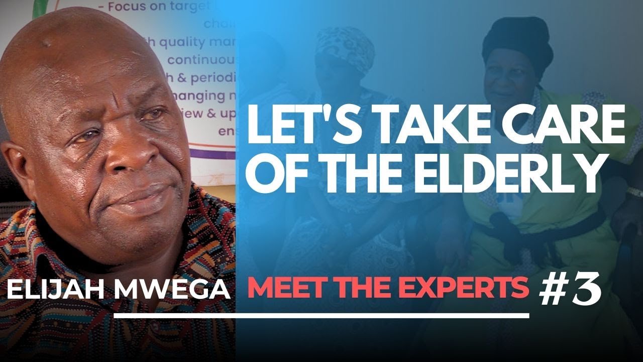 OUR SOCIETY'S ROT IS SEEN IN NEGLECT OF THE ELDERLY - ELIJAH MWEGA