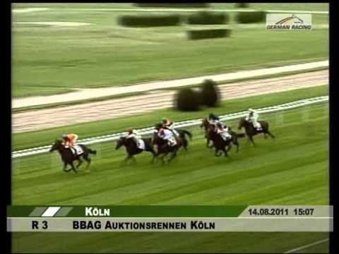 BBAG Auktionsrennen Köln. Sieger: WORLD's FLASH (A. Helfenbein)