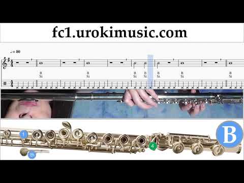 M1-L1 |  How to play Flute - Course for Beginners # 1