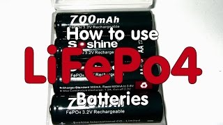 #65 How to use Lifepo4 Batteries (Tutorial)