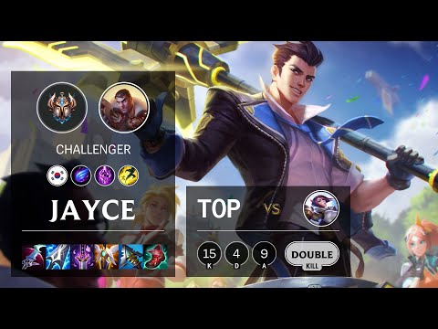 Jayce Top vs Fiora - KR Challenger Patch 11.18