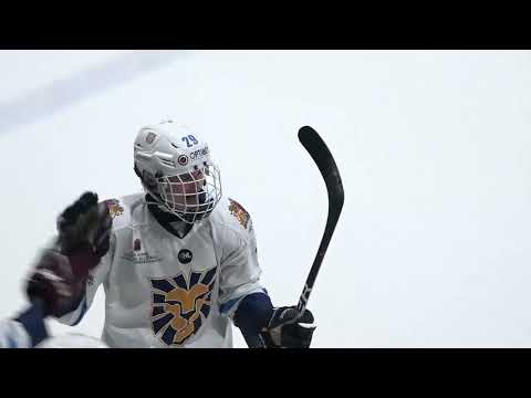 Optibet hokeja līga: HK Dinaburga - HS Rīga. Spēles labākie momenti (05.01.2022)