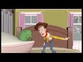 TOY STORY Woody Test Animation With Sound Part 18