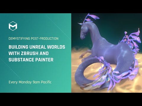 Demystifying Post-Production: Building Unreal Worlds with ZBrush and Substance Painter – Week 2