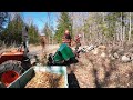 749 Chipping Woodland Mills WC68 Wood Chipper Oregon Electric Chainsaw Spring Cleanup Outdoors