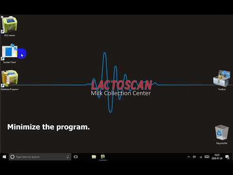 Lactoscan W - Customer Designed Software