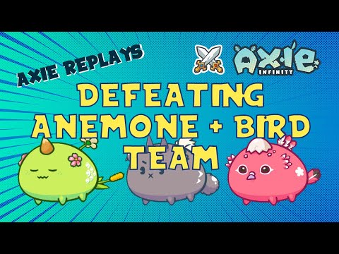 2K MMR Bird Mech Plant Gameplay | Defeating 2x Double Anemone + Bird Team | Axie Infinity Replays
