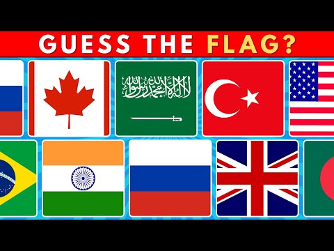 Guess the Country by the Flag 🌍  Flag Quiz Challenge