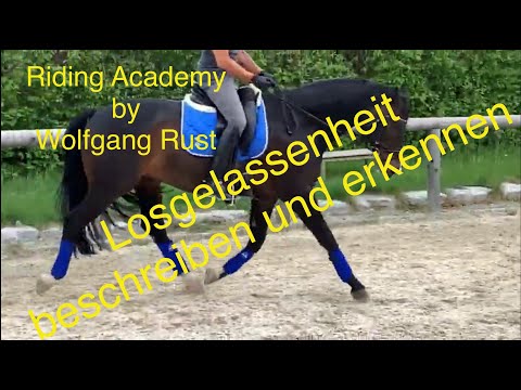 F25 Losgelassenheit der Pferde in Theorie & Praxis erkennen und reiten lernen. Arten Losgelassenheit