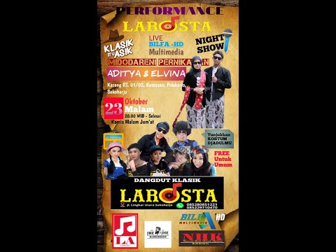 LIVE OM LAROSTA/WEDDING ADITYA & ELVINA/KARANG, KEMASAN, POLOKARTO, SUKOHARJO/NHK AUDIO/23 OKT 2025