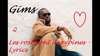 Gims - Les Roses Ont Des Epines ♫ Lyrics Paroles Karaoké