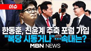 [이슈] 한동훈, 복당 시동거나…옛 친윤 주축 '미래혁신포럼' 가입 / 한동훈 "내가 보수 재건 전략자산…무기 왜 아끼나" | MBN NEWS