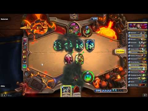 HS: Maloriak Heroic, No legendaries Rogue Deck.