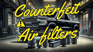 Ram Check Engine Light on? A Counterfeit Air Filters Might Be The Culprit!