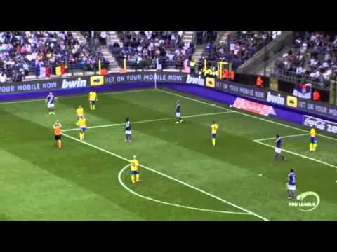 All actions of Steven Defour in his first match for RSC Anderlecht