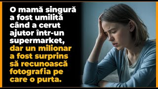 O MAMĂ SINGURĂ A FOST UMILITĂ CÂND A CERUT AJUTOR ÎNTR-UN SUPERMARKET, DAR UN MILIONAR…