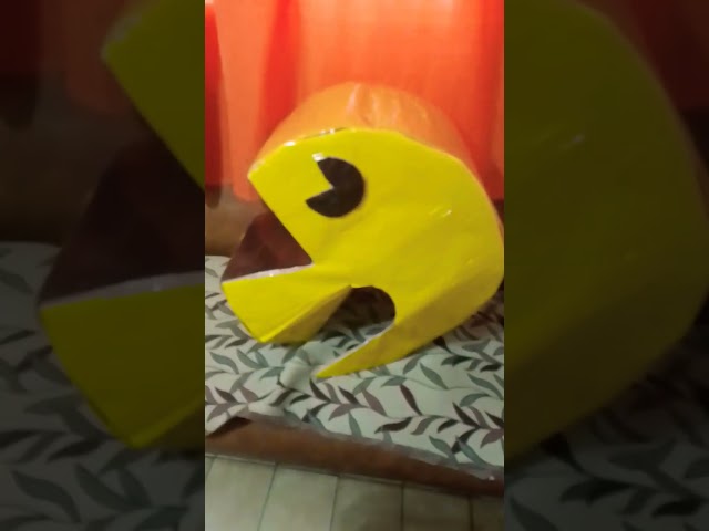 Vídeo relacionado con Funidelia | Disfraz de Fantasma Pac-Man Blinky para hombre y mujer Comecocos, Videojuegos - Disfraz para adultos y divertidos accesorios para Fiestas, Carnaval y Halloween - Talla única - Rojo