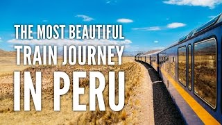 THE MOST BEAUTIFUL TRAIN JOURNEY IN PERU - ANDEAN EXPLORER FROM PUNO TO CUSCO || Peru Travel Vlog 6