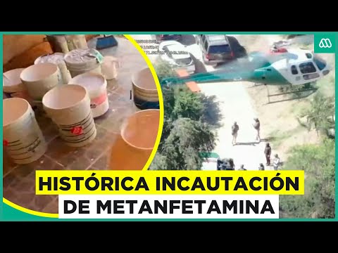 A lo "Breaking Bad": Histórica incautación de 844 kilos de metanfetamina en Chile