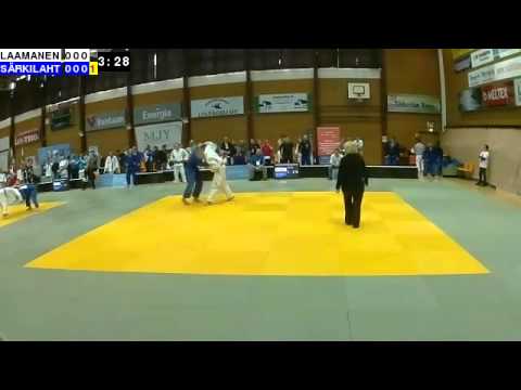 Judon SM 2015: M-90: LAAMANEN - SÄRKILAHTI