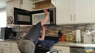 Removing and Installing an Over-the-Range Microwave with One Technician