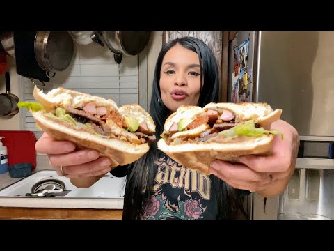 How to make big tortas (Mexican sandwich)
