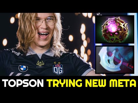 T1.TOPSON Trying New Meta — Mid Drow Ranger with Octarine Core Build Dota 2