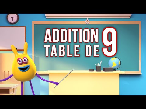 Table d'addition de 9 + Exercices