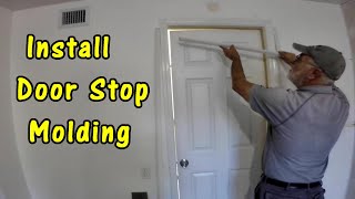 How to Replace Door Stop Molding on Interior Door