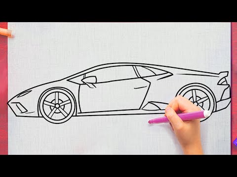 COMMENT DESSINER UNE LAMBORGHINI HURACAN