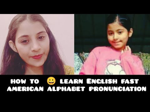 how to  learn English fast | american alphabet pronunciation #english #spokenenglish#learning