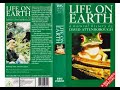 Original VHS Opening And Closing To Life On Earth UK VHS Tape