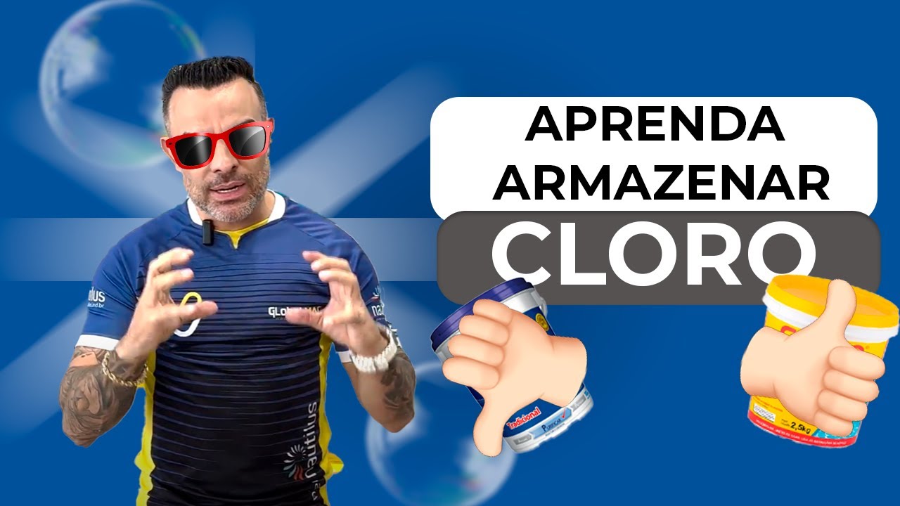 APRENDA AGORA! SAIBA A MANEIRA CORRETA PARA ARMAZENAR O CLORO DA SUA PISCINA!