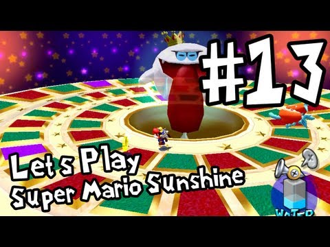 DinosaurFriend plays Super Mario Sunshine - Part 13: King Boo and Other Sprites!