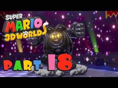 Super Mario 3D World - 100% Co-op Walkthrough Part 18