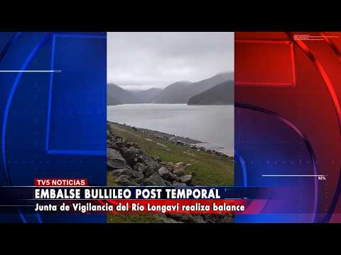 EMBALSE BULLILEO Y JV RÍO LONGAVÍ POST TEMPORALES